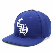 Chrome Hearts Baseball Cap Embroidery Cross Ball Hat Blue Green