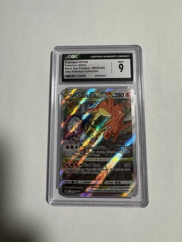 Charizard VSTAR Pokémon (2022) Black Star Promos CGC 9