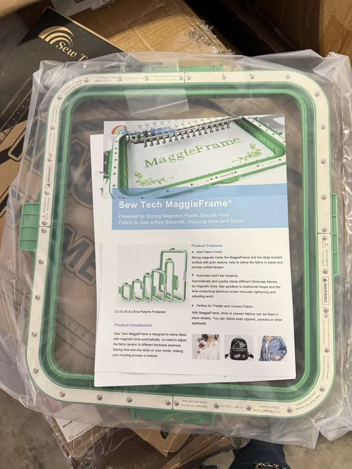 Магнитное обручальное кольцо Maggie Frame для вышивальной машины Janome - Изображение 2 из 4