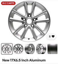 New Wheel 2013-2020 Dodge Grand Caravan 17 Silver Alloy Rim Oem