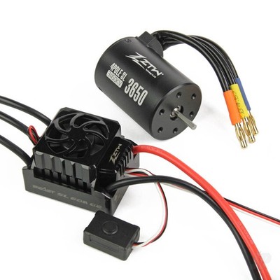 ZTW Beast SL 60A G2 ESC Combo (3650 3450KV Motor) (2-3 Zellen)