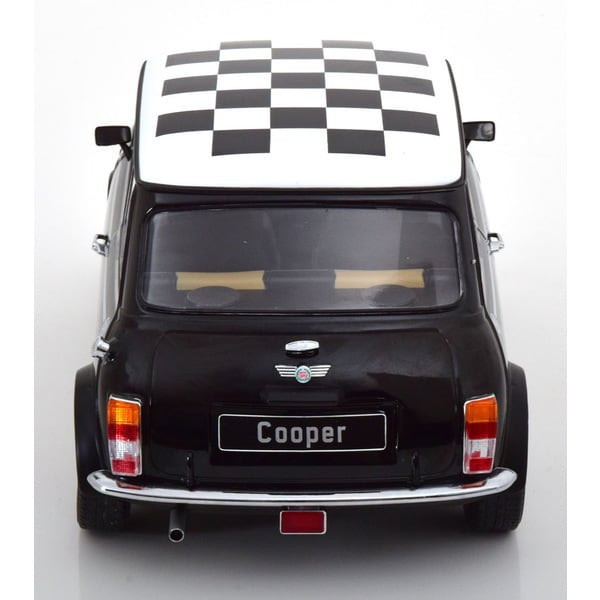 Kkdc120055L 1/12 Mini Cooper Checkered Flag Black/White Left Kkdc120055L 1/12 Mini Cooper Checkered Flag Black/White Left