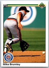 ⚾ 1990 Upper Deck #312 Mike Brumley Detroit Tigers