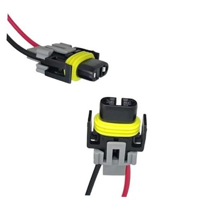 2 PCS Car Fog Light Wiring Connectors, Multi-Purpose Headlight Wire Socket 