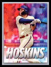 2020 Topps #RH-15 Rhys Hoskins Player Highlights Rhys Hoskins
