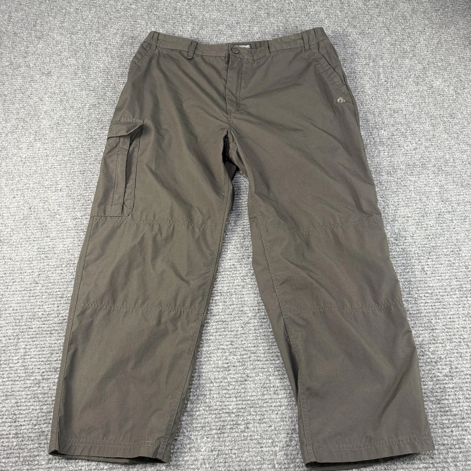 Craghoppers Kiwi Trousers Pants Mens 40 Brown Outdoor Hiking UPF 40+ Quick Dry
