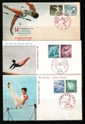 JAPAN 1959/60/61 Athletic Meet 3 FDC’s