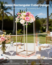 Wedding Flower Stand, Gold Centerpiece Stands