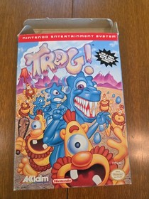 Trog Nintendo NES Authentic CIB Tested and Working
