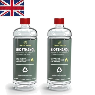 Hochreiner 2L Bioethanol Brennstoff - Saubere, effiziente Brandlösung für alle Einstellungen