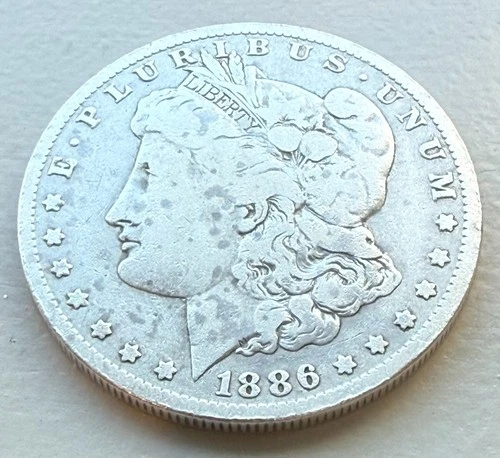 1886-O Morgan SILVER Dollar ~ (VG) Condition ~ 90% Silver ~ Collector's Choice