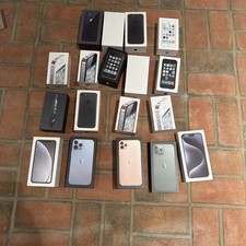 Lot of Empty Apple iPhone Boxes iPhone 4 5 7 11 12 13 Pro Authentic Empty
