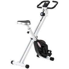 SPORTNOW Cyclette Pieghevole Magnetica 8 Livelli Display e Sellino Regolabile