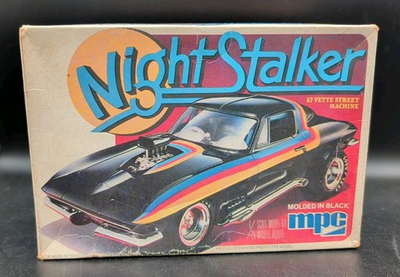 #ad MPC Night Stalker ‘67 Street Machine #1 3716 1 25 Scale Model Kit $39.99