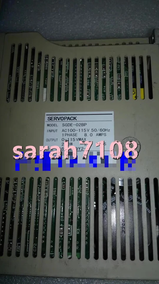 1PC USED Yaskawa servo driver SGDE-02BP Fast Shipping By FedEx or DHL - Image 2 of 2