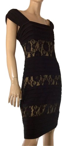 🌻DANIELAS DESIGNER SIZE 12 BLACK TIERED SPECIAL OCCASION DRESS BNWT - Picture 6 of 12