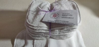 Easy Peasy Bamboo & Fleece washable baby wipes pk15 NEW