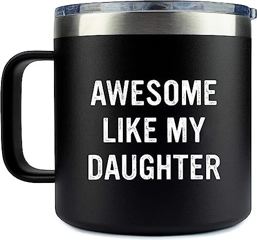 Funny Mug for Dads Awesome Like My Daughter Dad Gifts Best Dad