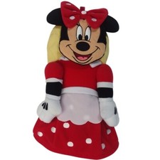 Disney Parks Minnie Mouse Oven Mitt Potholder Kitchen Decor 13" Red Bow