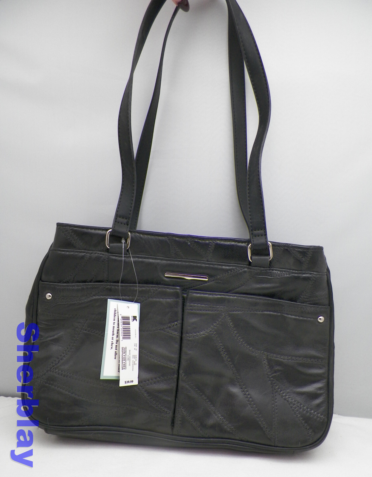 NWT Basic Editions Core Women's Patchwork Shopper… - image 1