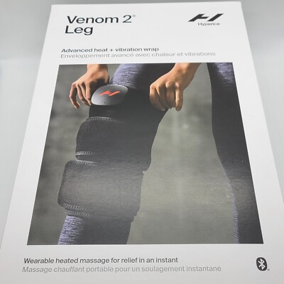 Hyperice Venom 2 Leg Advance Heat & Vibration Wrap - 22100 001-00 New And  Sealed | eBay