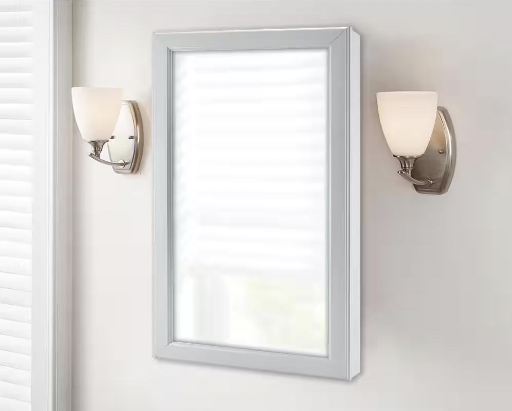 Glacier Bay 15.25" W x 26" H Rectangular SurfaceMount Medicine