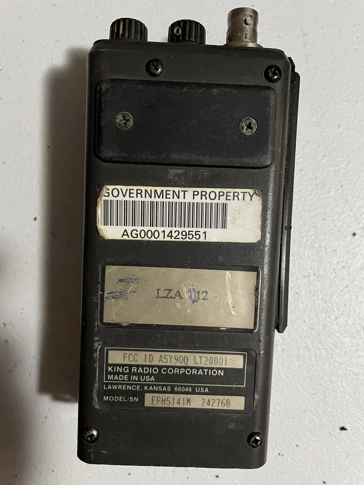 Bendix King EPH 5141 M narrowband Wildland BK radio handheld HT, VHF 14 channels - Image 4 of 4