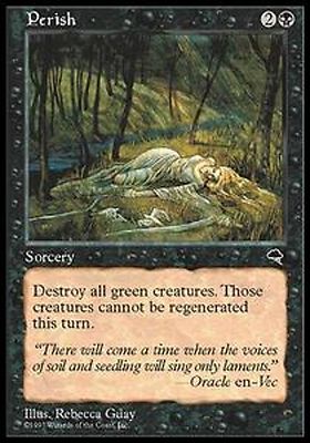 *MRM* ENGLISH Tr��pas - Perish MTG TMP