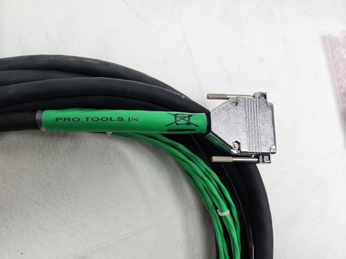 Digidesign DB25 to TRS DigiSnake - Pro Tools Green Audio Digital