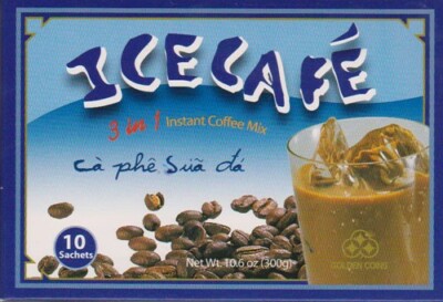 Golden Coins Ice Cafe 3 in 1 Instant Milk Coffee Mix