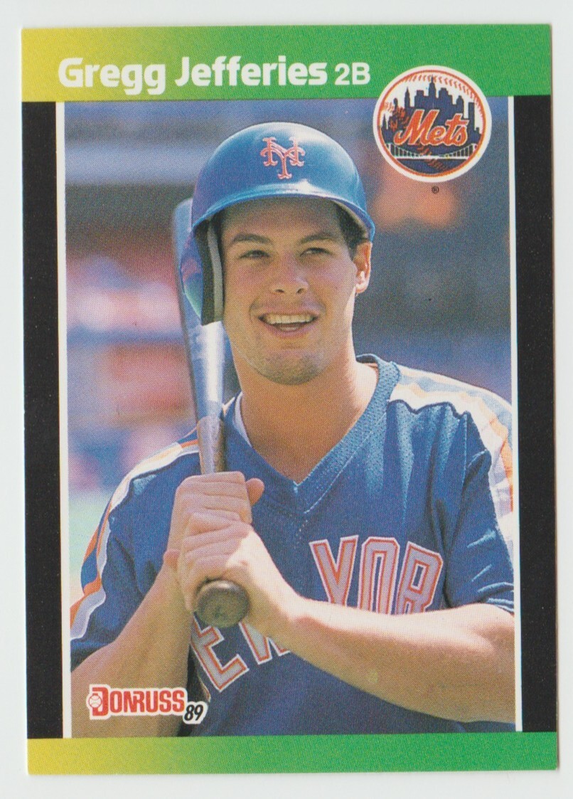 1989 Donruss Baseball's Best #152 Gregg Jefferies - New York Mets