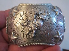 NACONA BULL RIDER DESIGN BELT BUCKLE - GW-14