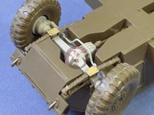 Resicast 1/35 Staghound Positionable Front Axle and Steering (Italeri) 352301