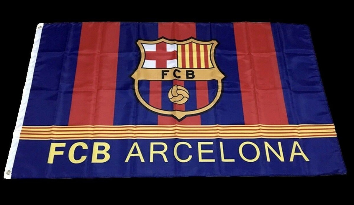 Barcelona FC 3 x 5 Flag Banner 3x5 Spain Soccer Bicolor New