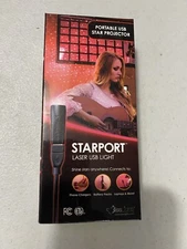 Starport Laser USB Light, Red, New 
