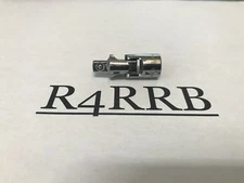 Snap-on Tools USA NEW 1/4" Drive Chrome Universal Swivel Socket Extension TMU8B