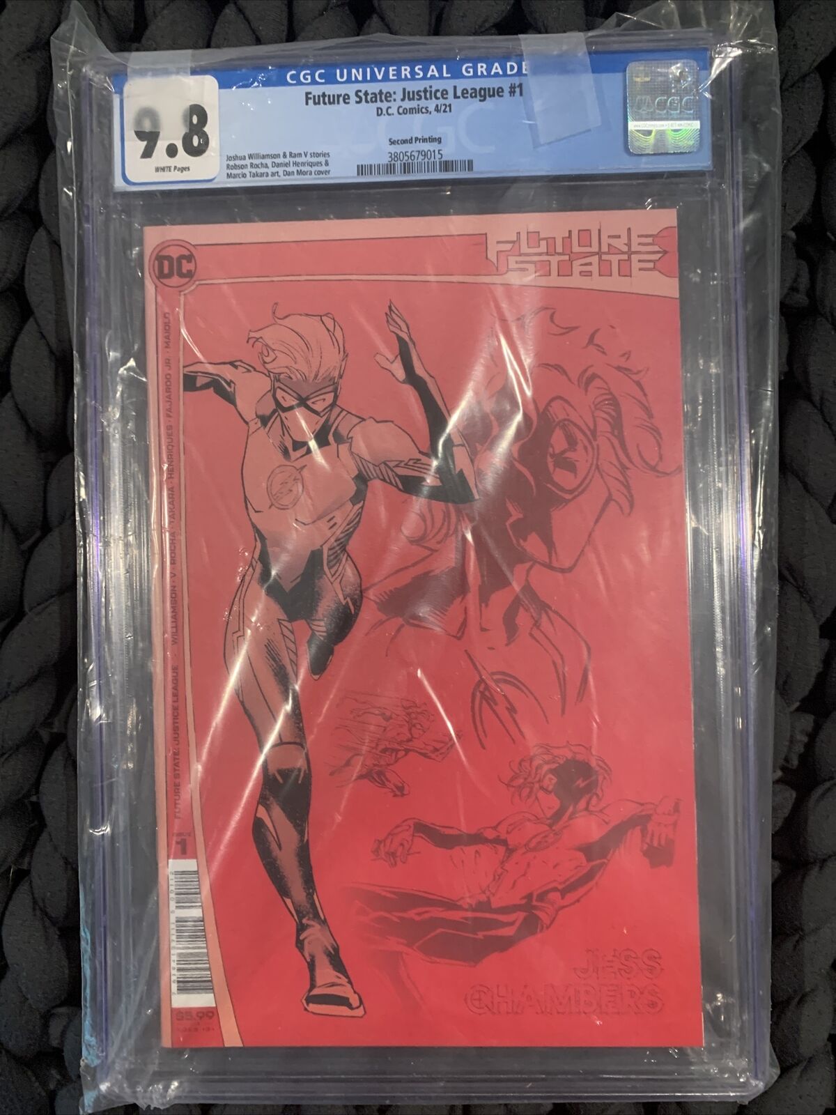 Future State: Justice League #1 Second Printing CGC 9.8