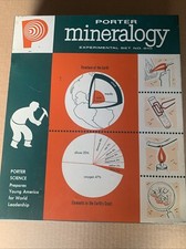 vintage PORTER SCIENCE/CHEMICAL MINERALOGY EX...