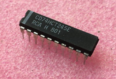 CD74HCT245E , CMOS, Octal Buffer/Line Drivers, 3-State, non-inv.  PDIP-20, RCA