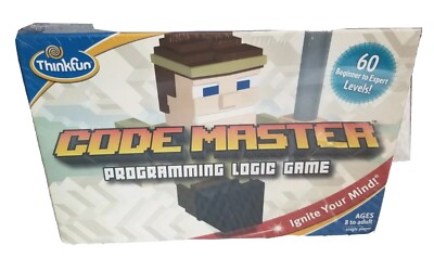 Thinkfun Code Master Programming Logic Game Single Player - Brand New Sealed