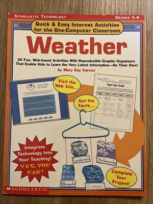 Weather : 20 Funs, Web-Based Activities with Reproducible Graphic (Unused)