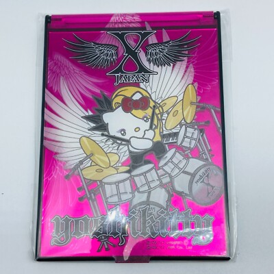 yoshikitty Folding Mirror 2017 Drum ver X JAPAN Hello Kitty yoshiki hide Sanrio