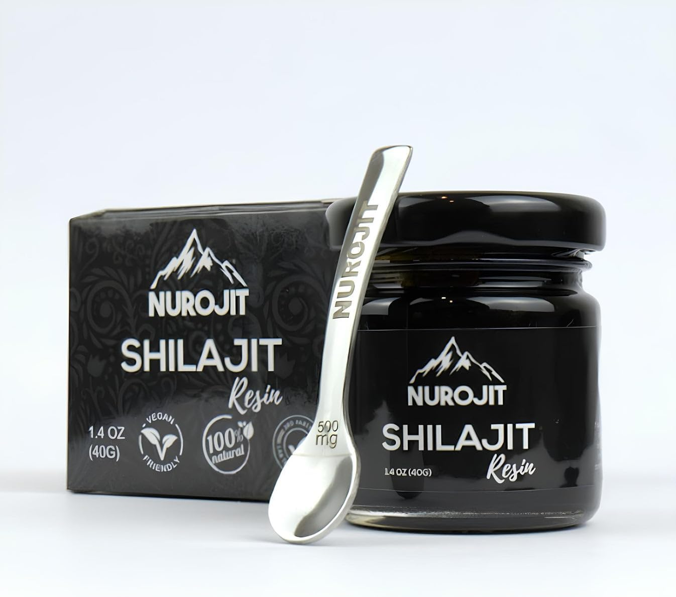 Pure Shilajit Resin 40G - Natural Himalayan Energy Booster