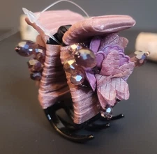 Handmade Flower small hair claw clips women Elegant Fashion Hair Claw clips#USA