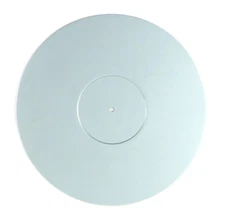 Tellermatte Turntable Slipmat Mat Mate Plastic Varnished Iceblue Met
