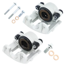 Pair Front Left & Right Brake Calipers For 1990-2001 Jeep Cherokee TJ Wrangler