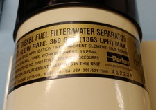Buy Upgraded Diesel Marine Fuel Filter Turbine Water Separator 900 SERIES 900FH 9... In , For US - Foto 7