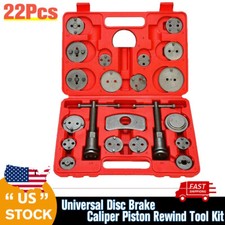 22 Heavy Duty Disc Brake Caliper Tool and Piston Compressor Wind Back Rewind Set