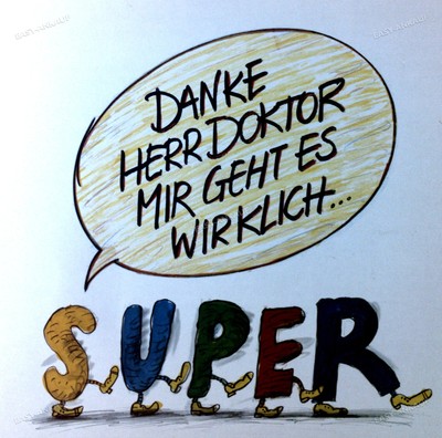 Karl Valentin / Heinz Erhardt - Danke Herr Doktor Mir geht es... LP (VG/VG) .*