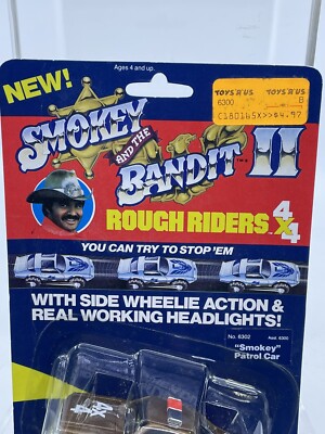 Vintage 1981 Smokey and the Bandit II LJN Rough Riders Sheriff 4x4
